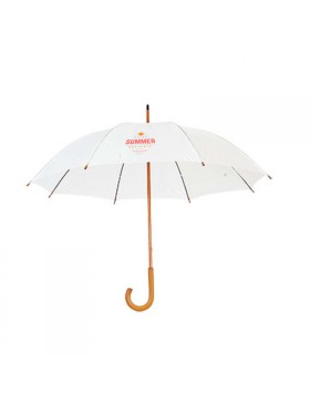 Parapluie Bois SANTY | Impression 3 couleurs 1 Face